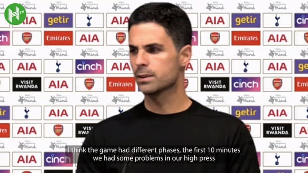 Arteta happy with performance despite defeat